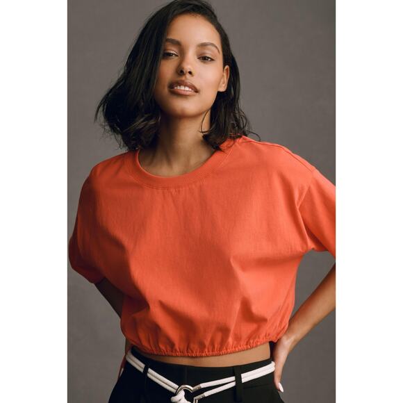 Pilcro Tops - NWT Anthropologie Pilcro Boxy High-Low Tee, Size XL